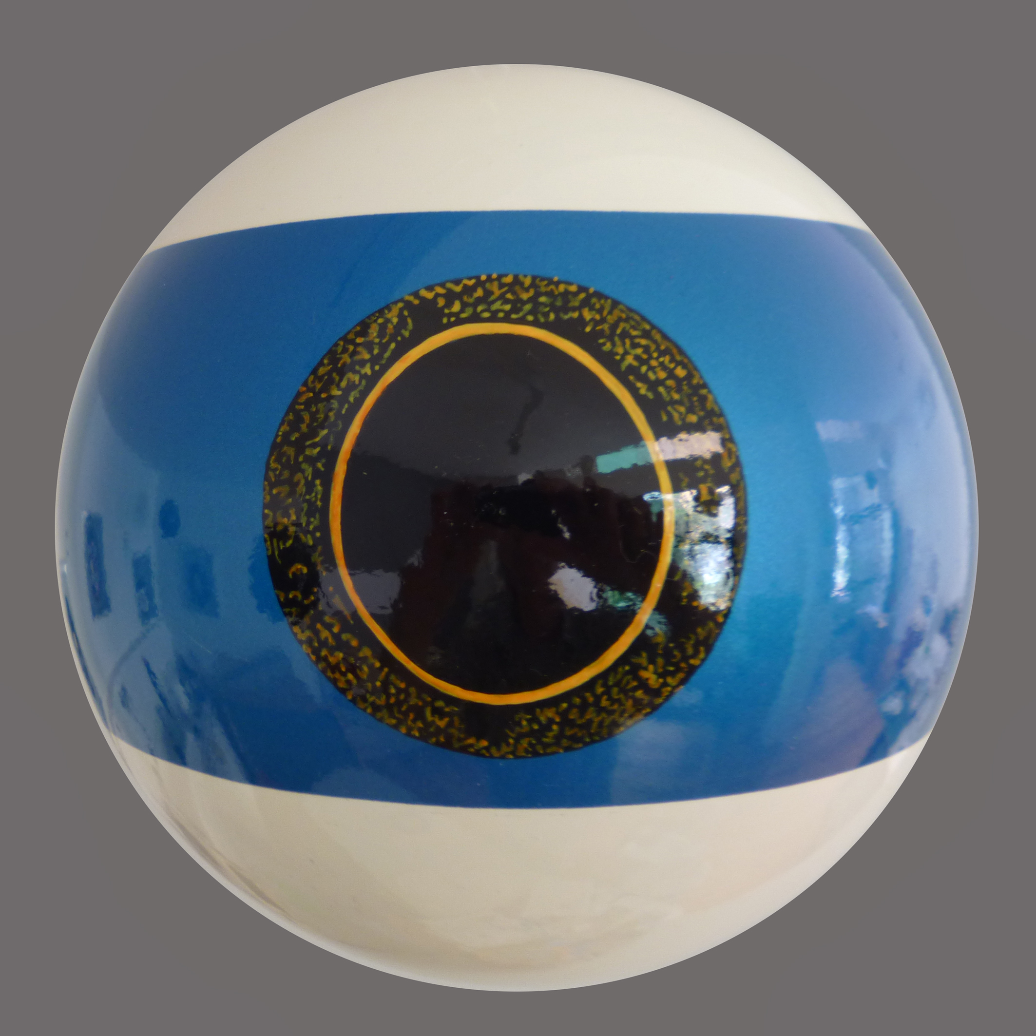 Oblò Billard bleu