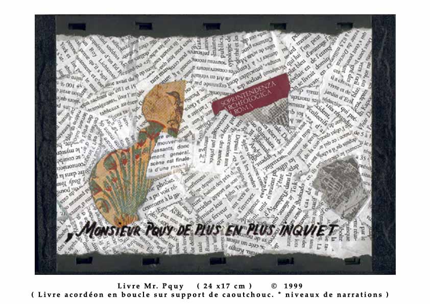 Roman-collage « Mr.Pquy »