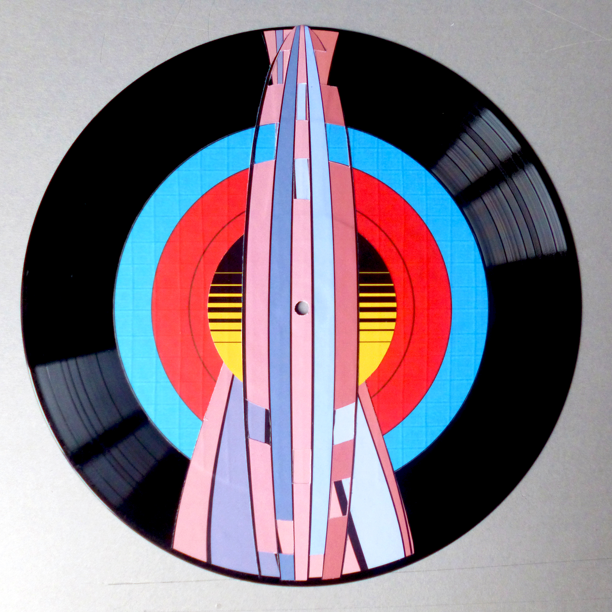 Collage sur disque vinyle : Covinyle No.39B Tableau de bord