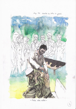 Timbres postes Afghan et OMS, 2004