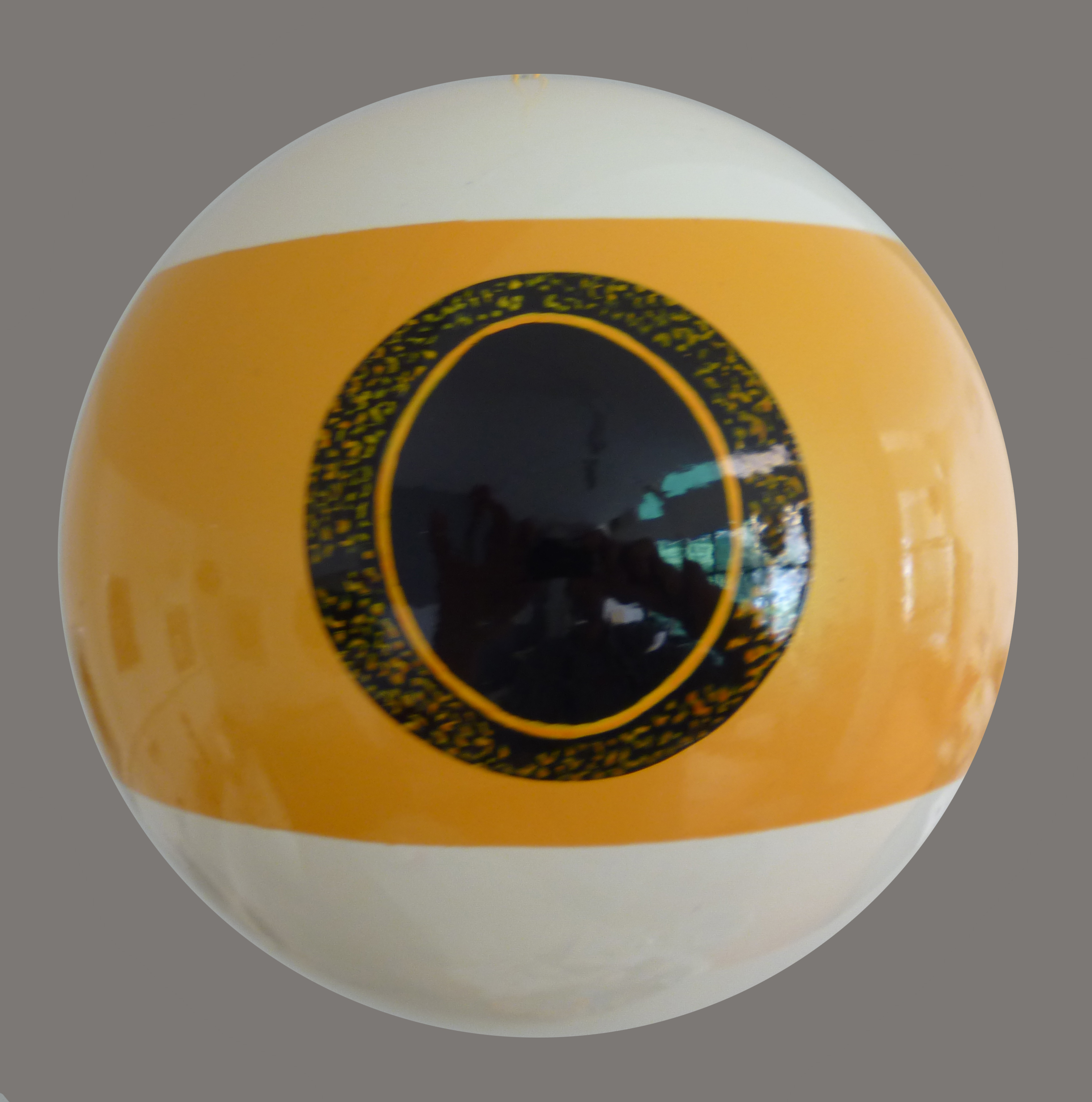 Oblò Billard jaune