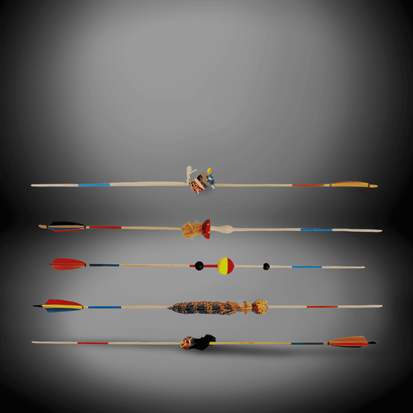 Handcrafted Traditional Bow with Arrows