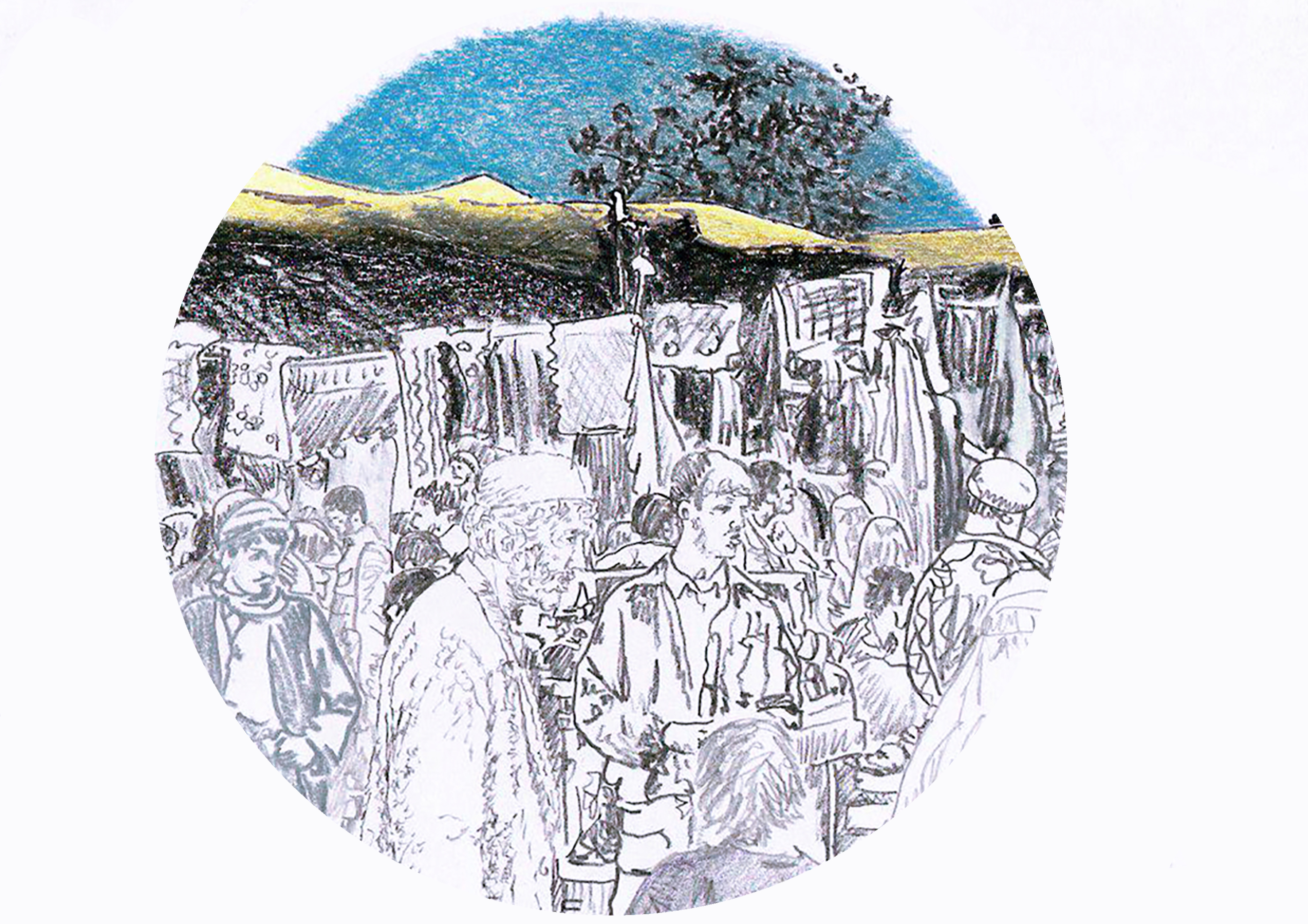 Marché de Kabul, 2004