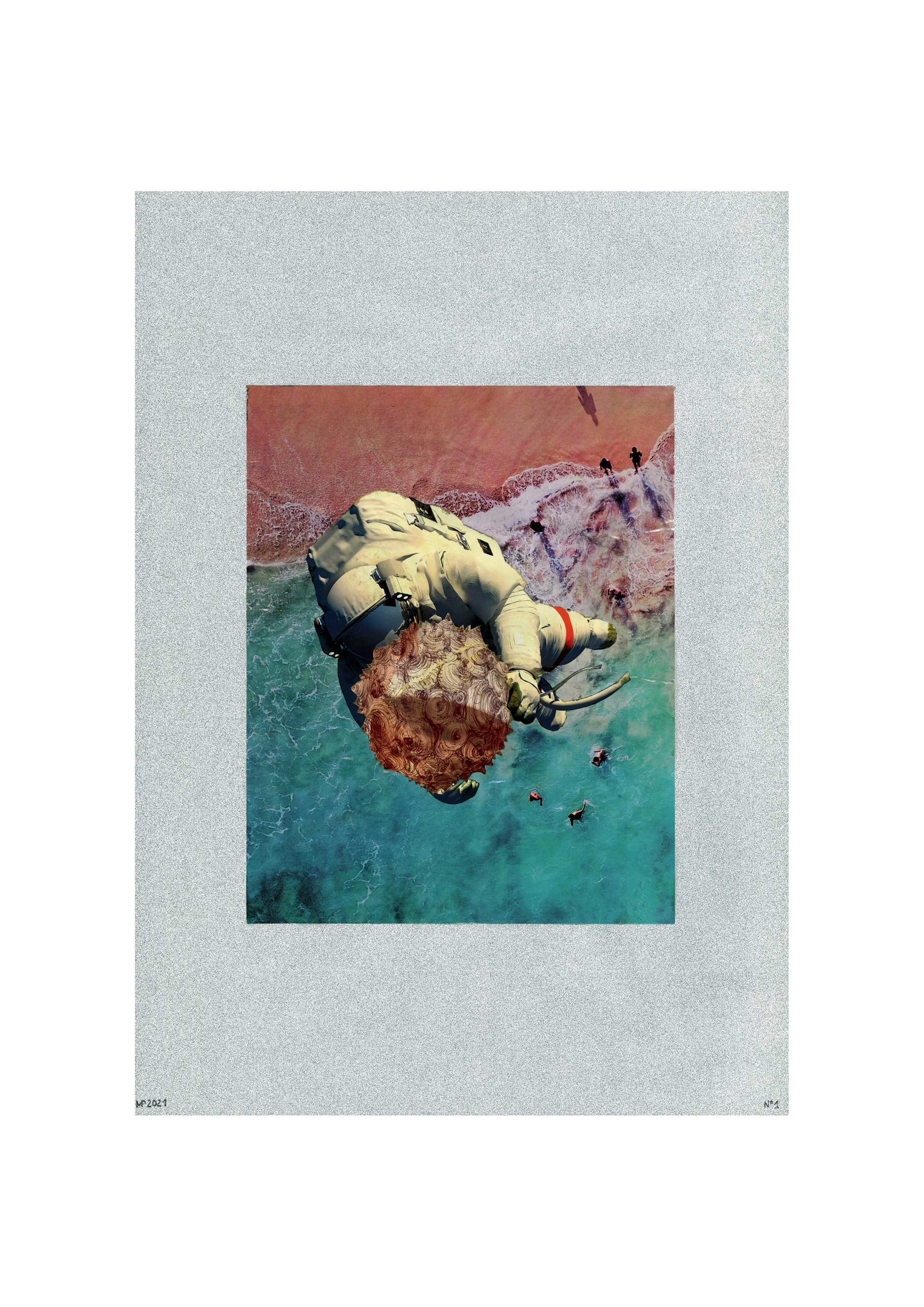 Groupe des six collages Stalagnautes