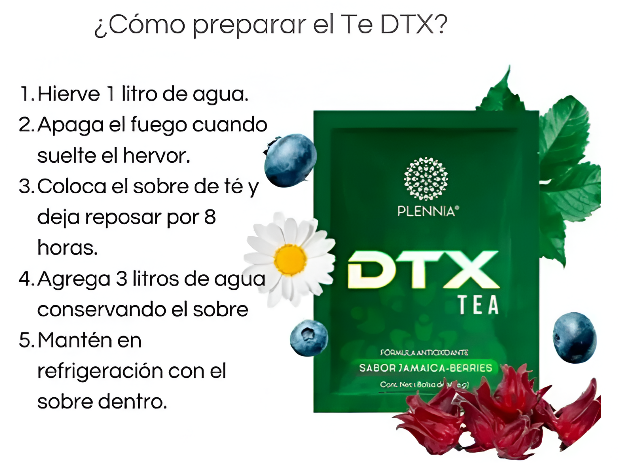 4 DTX + E PURE CAPS Desintoxicación Total