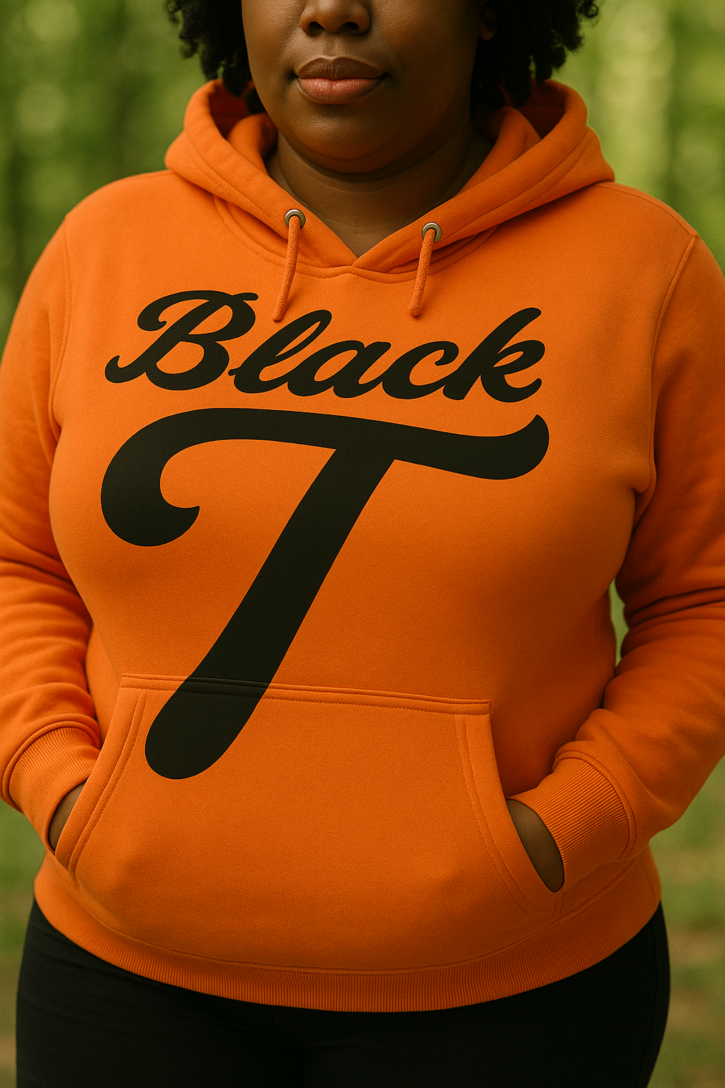 Orange Hoodie