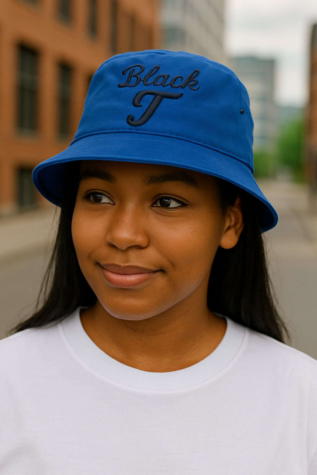 Blue Bucket Hat