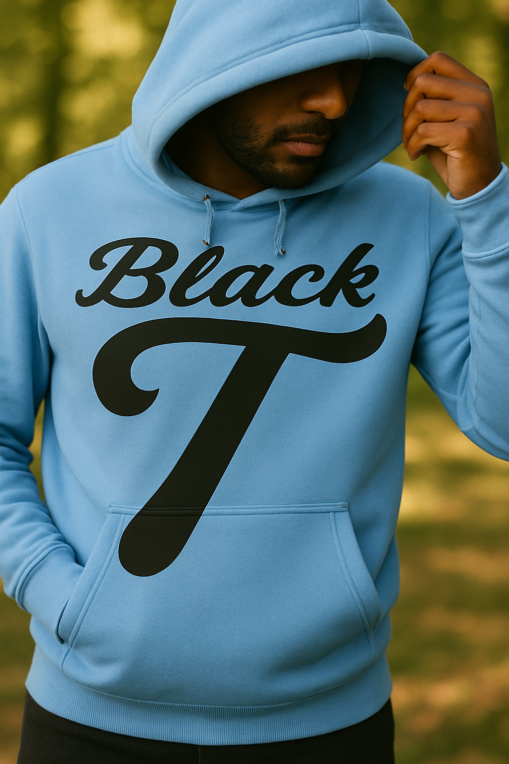 Light Blue Hoodie