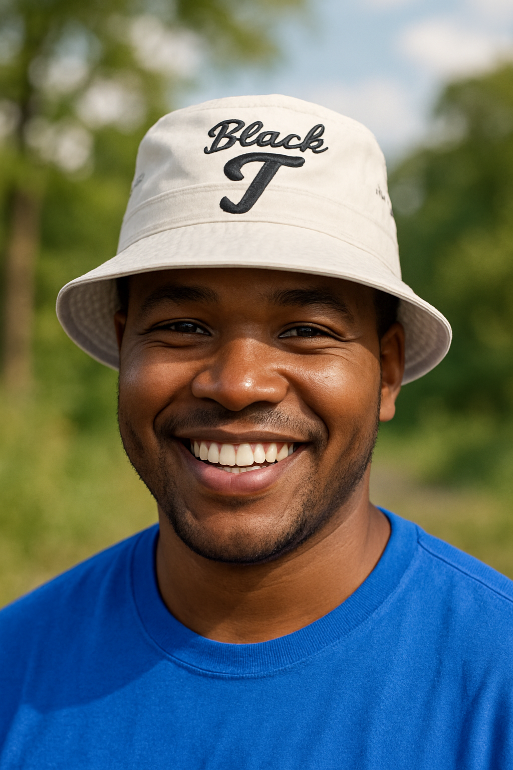 White Bucket Hat