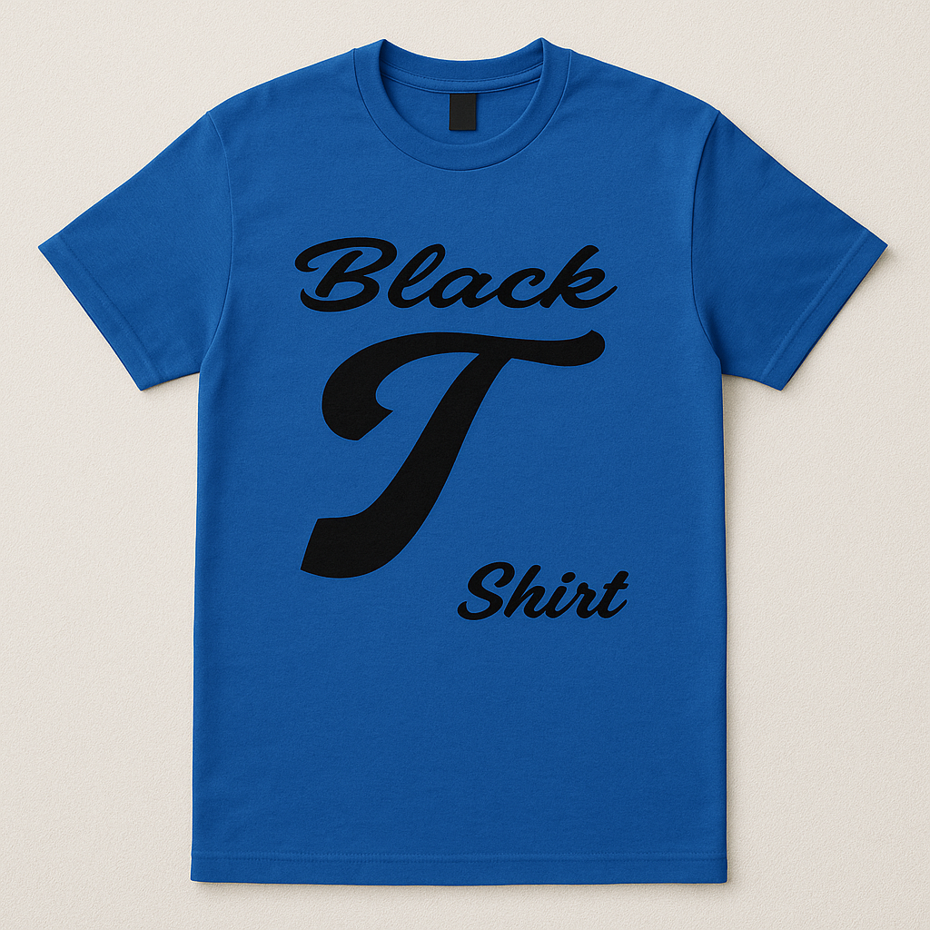 Blue Graphic T-Shirt