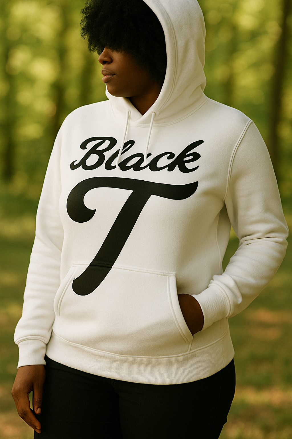 White Hoodie