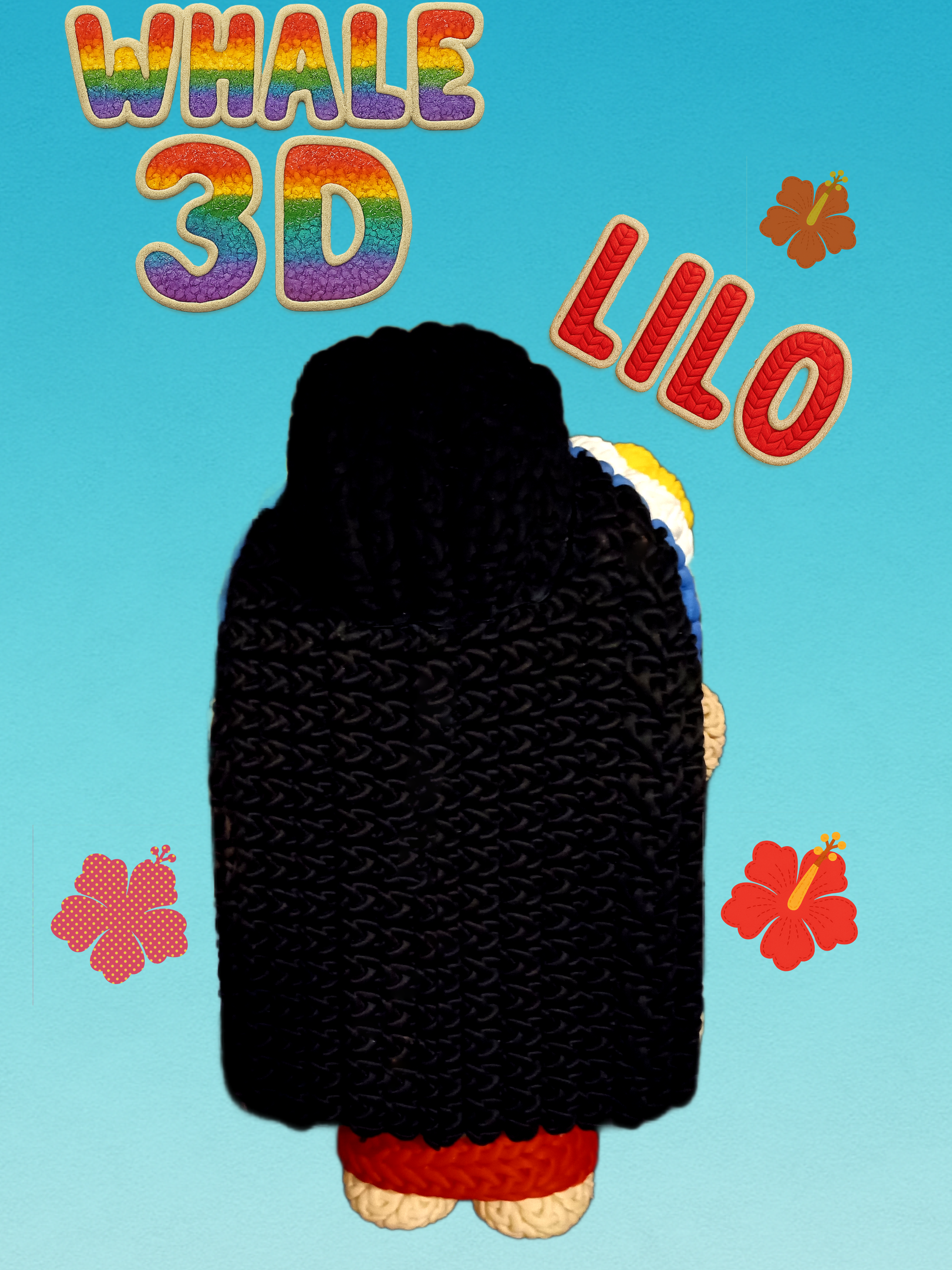 3D Printed Crochet Lilo Doll