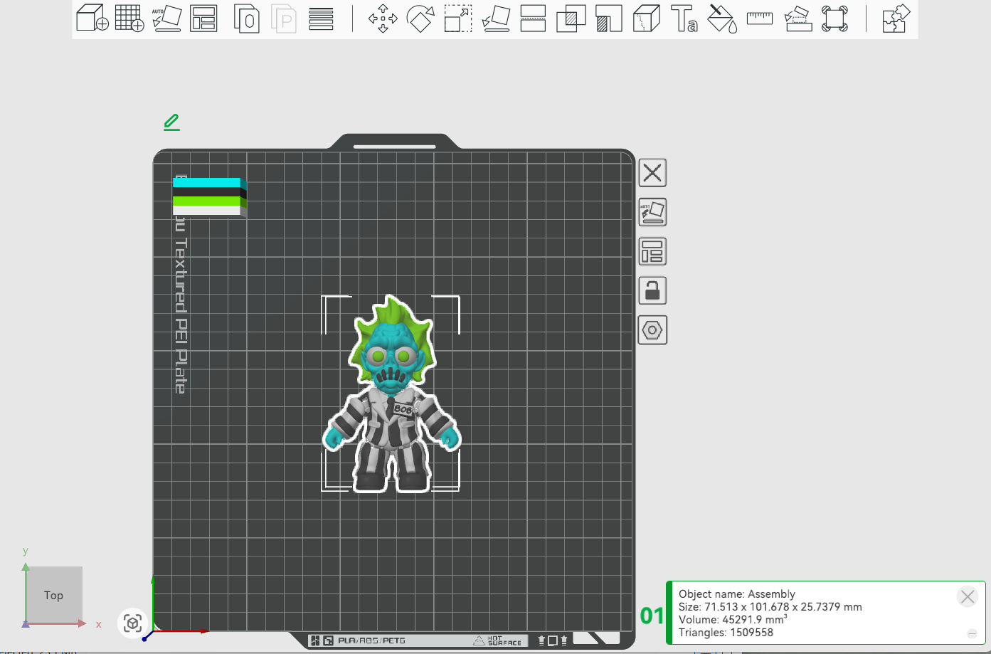 3D Printed Flexi Beetlejuice BOB by Vunks
