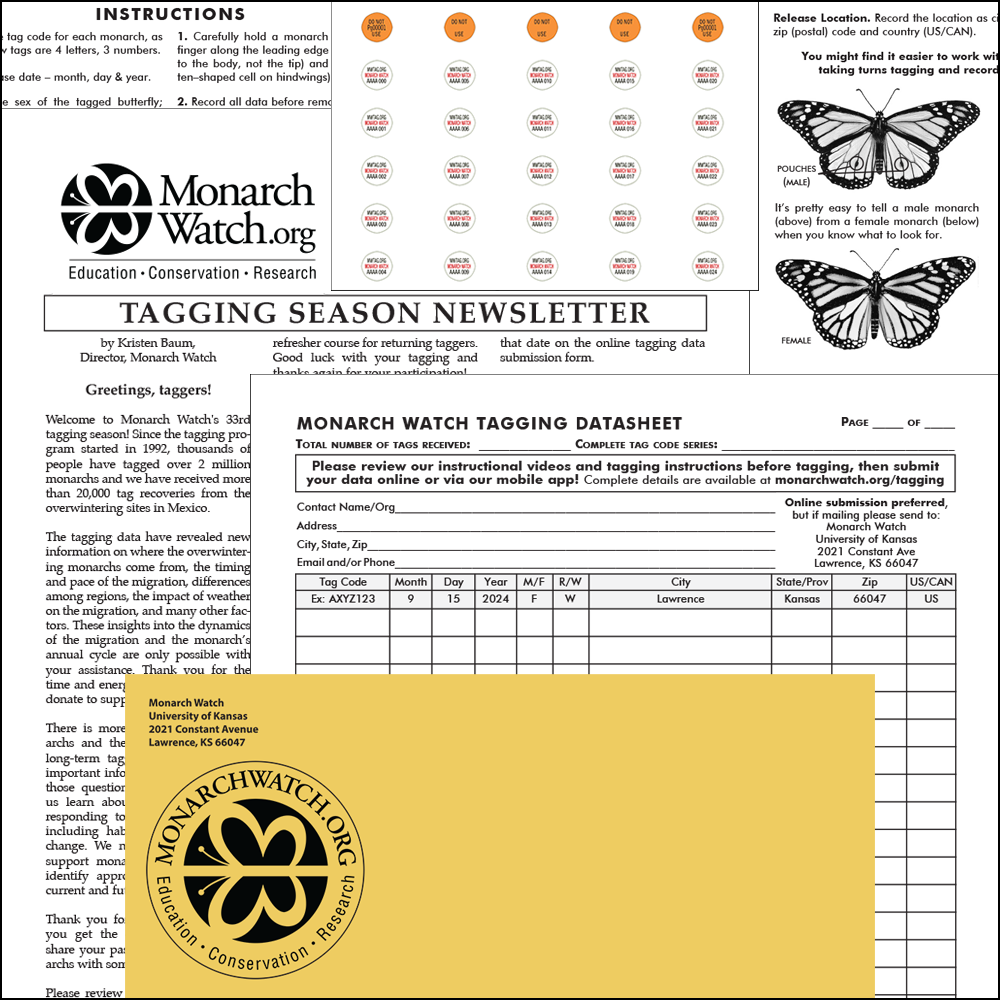 Monarch Watch Tagging Kit