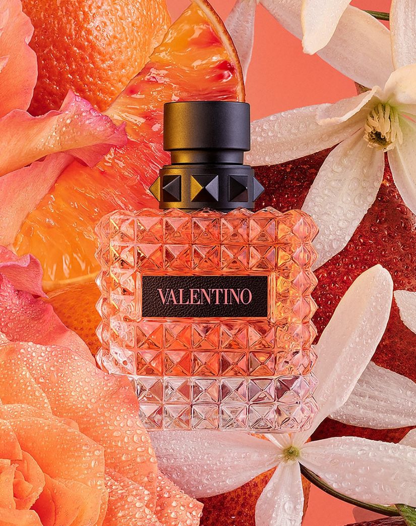 Valentino Donna Born in Roma coral fantasy