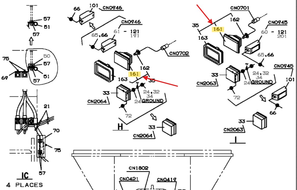 35780313200 Tadano Lamp - Head Lamp