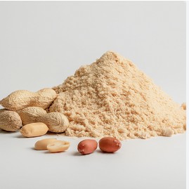 Peanut flour