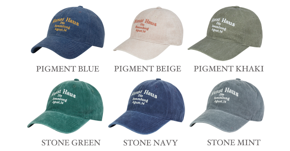 Pigment Washed Cotton Ball Cap 