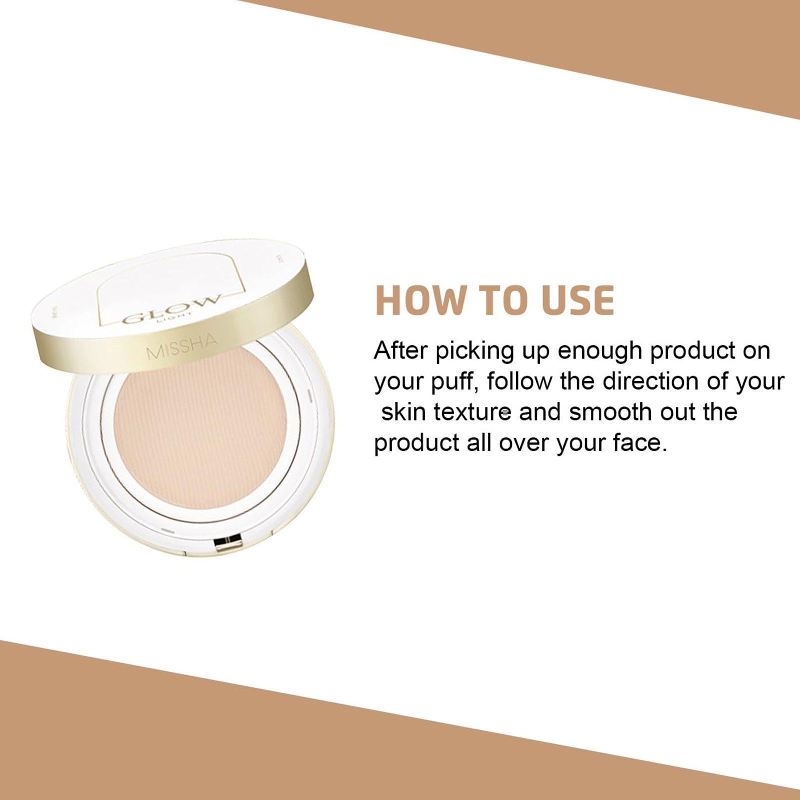 MISSHA GLOW CUSHION LIGHT [NO.21P FAIR]