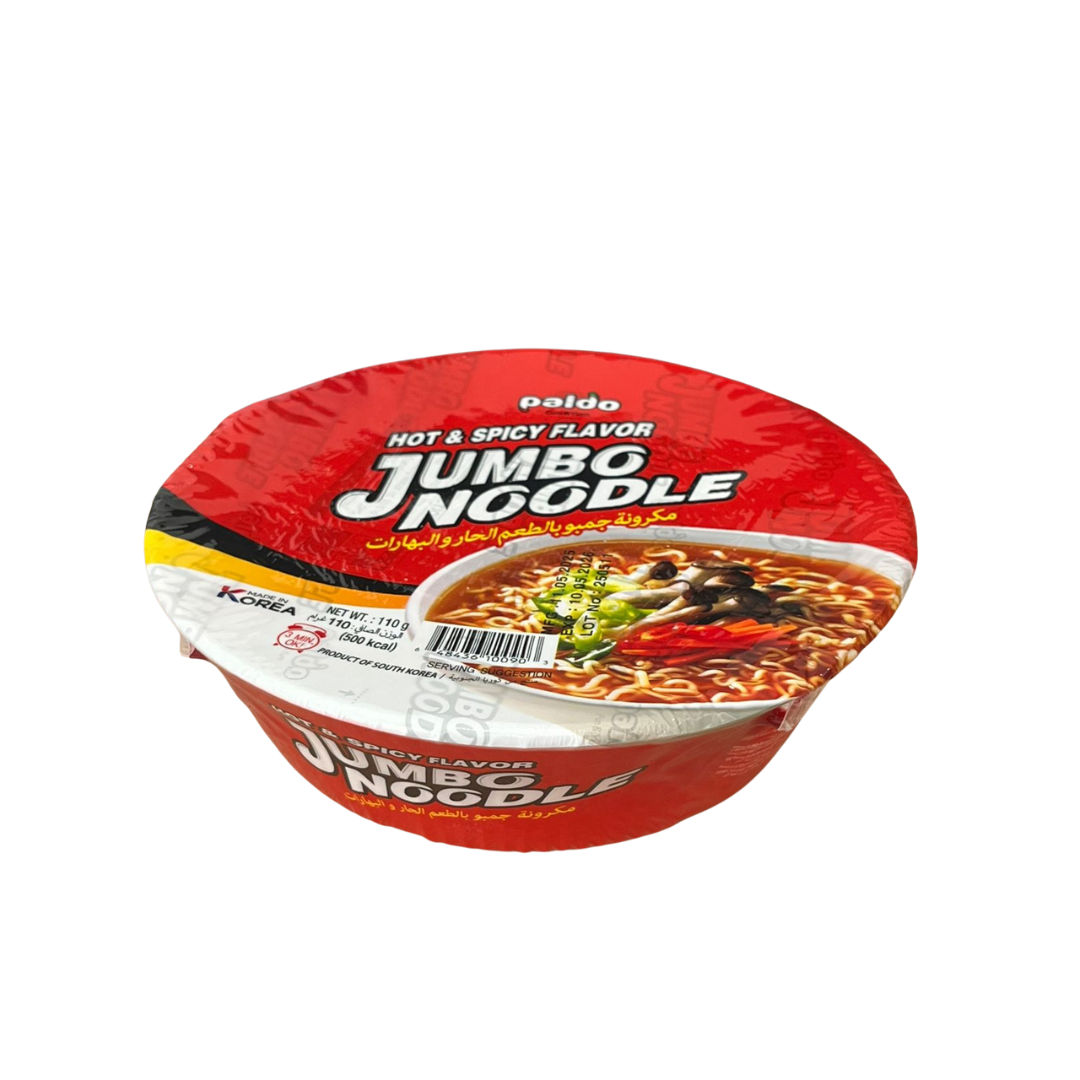Paldo Hot & Spicy Jumbo Noodle