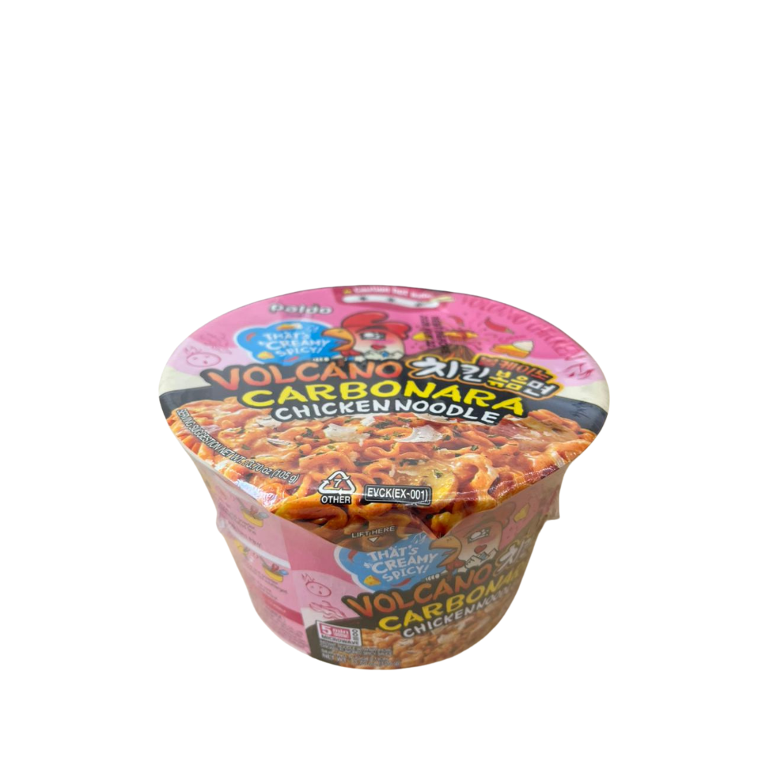 Paldo Volcano Carbonara Chicken Noodle Cup