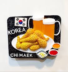Korean Traditional Food Magnet Foreigner Gift Magnet Food Magnet 