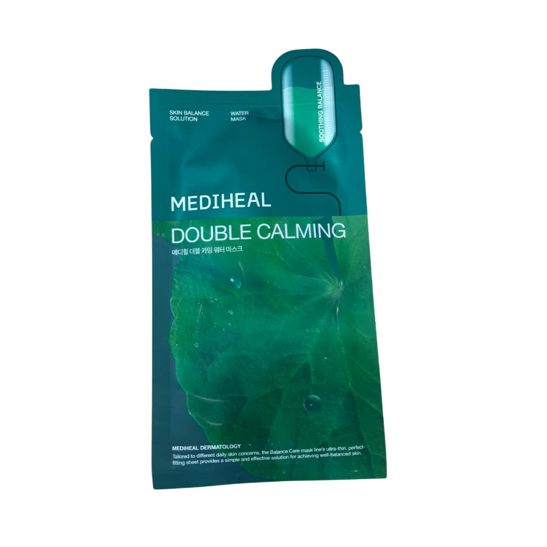 MEDIHEAL DOUBLE CALMING Water Sheet Mask