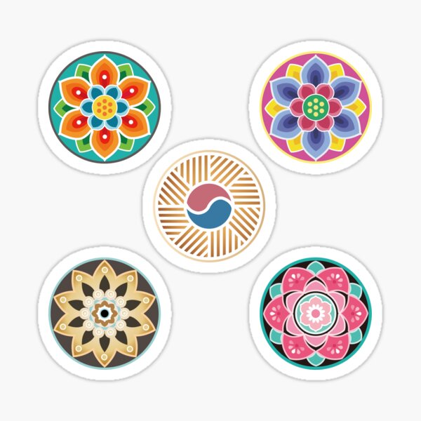 Korean Traditional Point Sticker