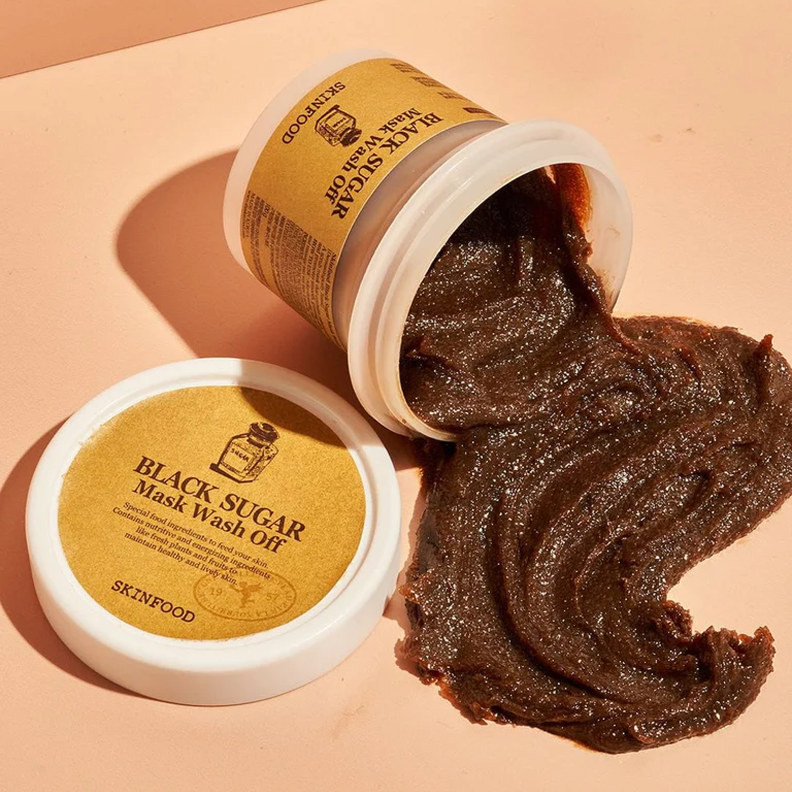 SKINFOOD BLACK SUGAR MASK WASH OFF