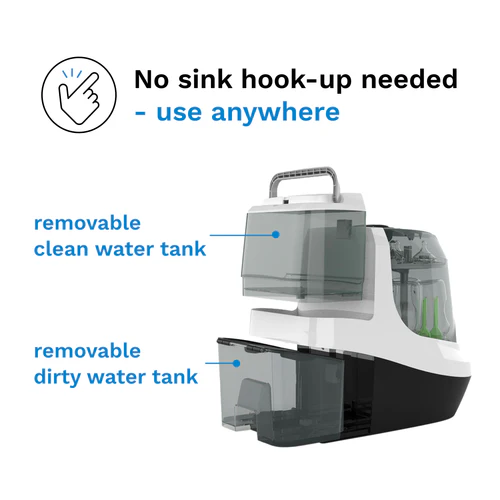 Bottle Washer Pro - All In One Washer, Sterilizer, Dryer