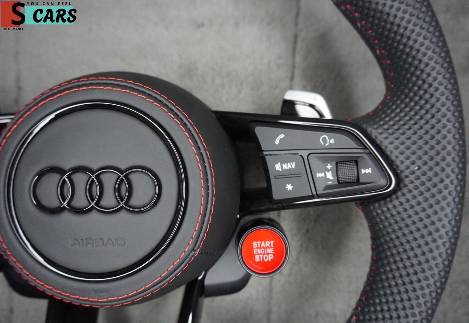 Luxury Audi steering wheel 2011-2017