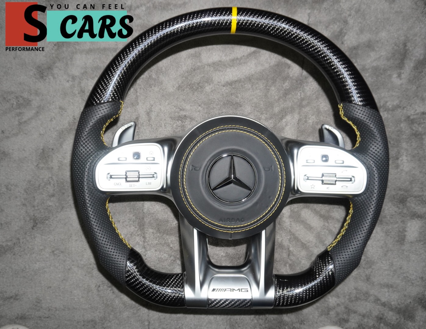 Mercedes-Benz Custom Steering Wheel AMG (2008-2025)
