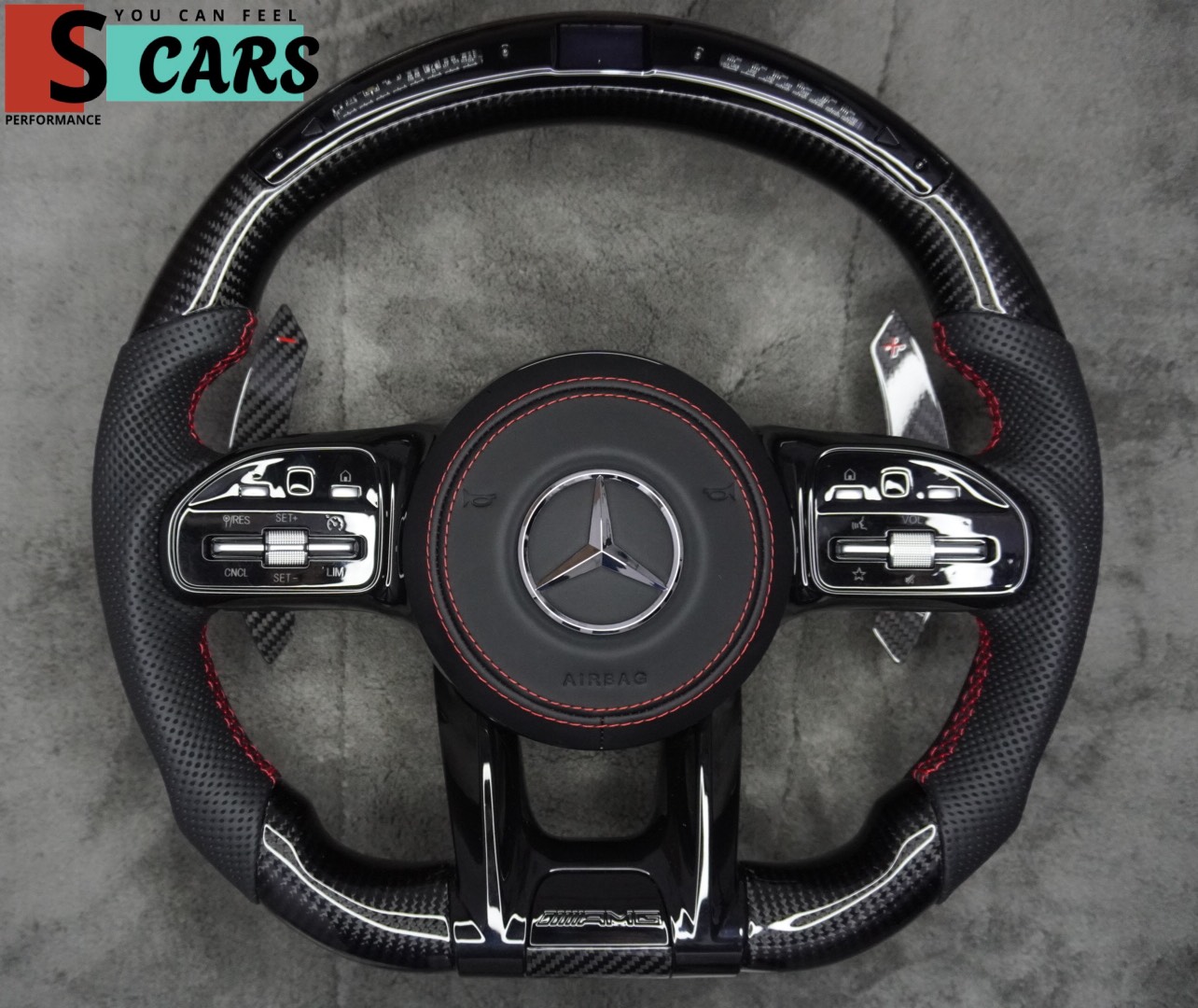Mercedes Benz AMG steering wheel (2019-2025)