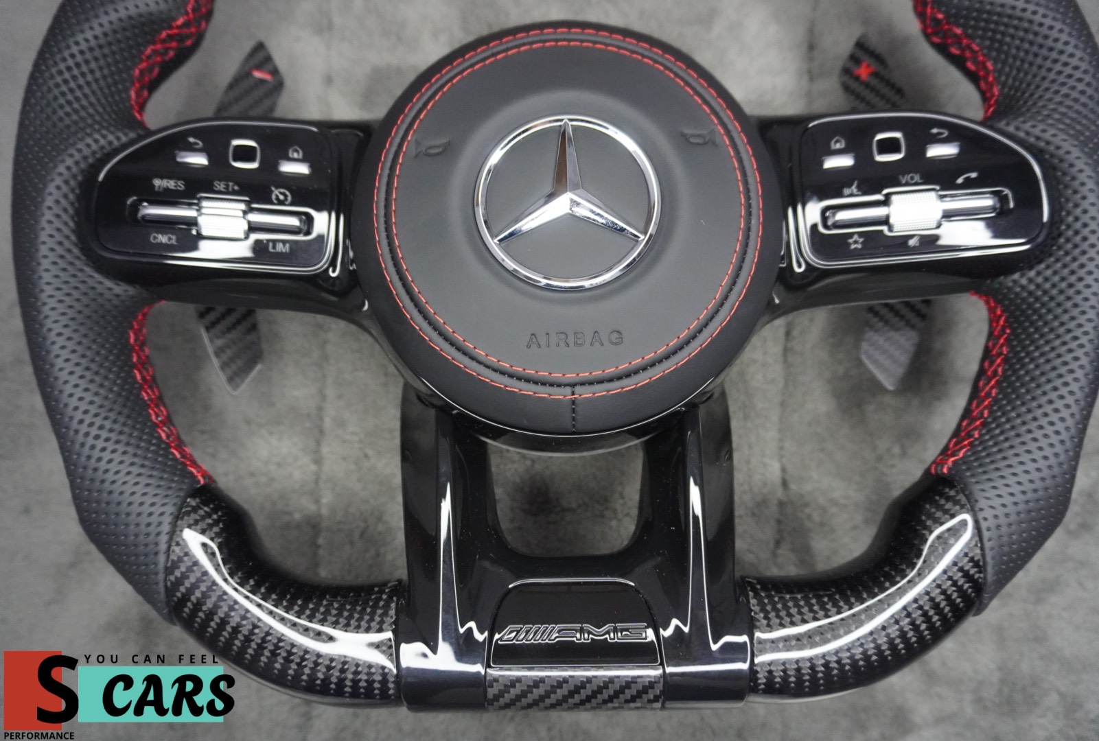 Mercedes Benz AMG steering wheel (2019-2025)