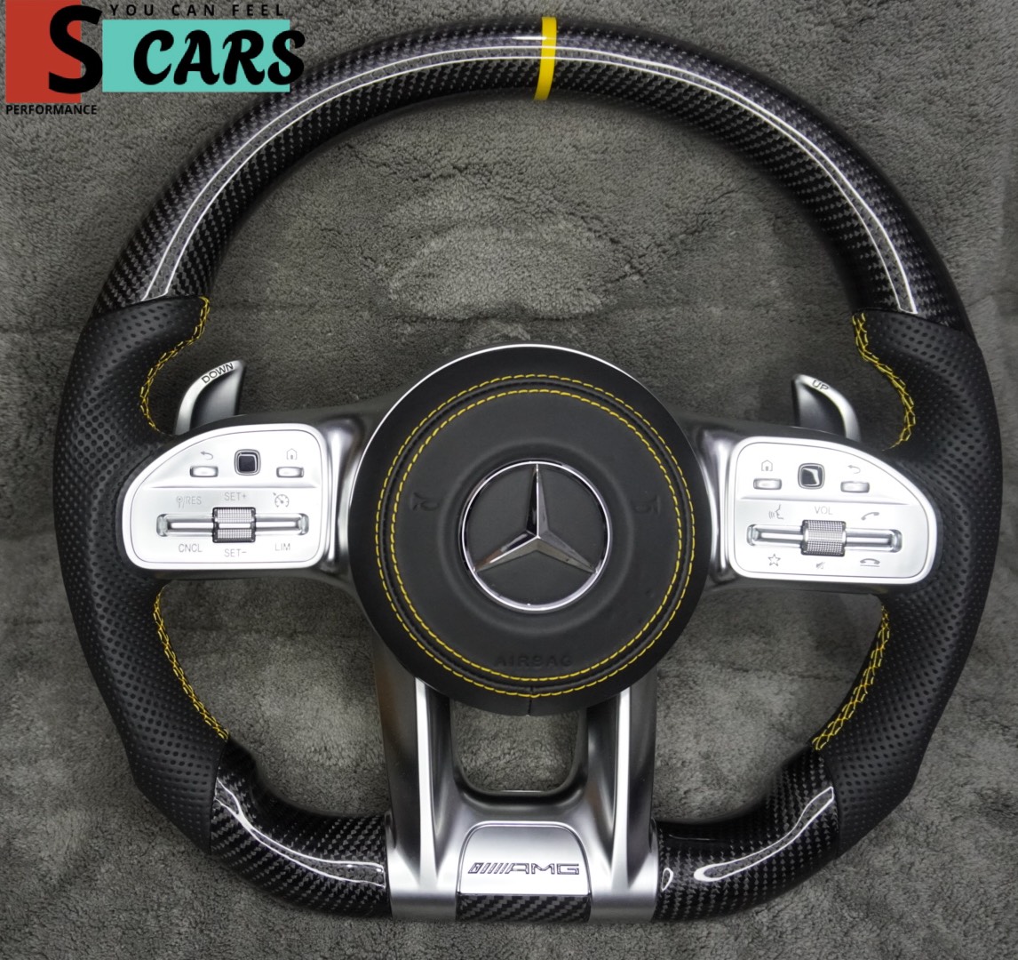 Mercedes-Benz Custom Steering Wheel AMG (2008-2025)