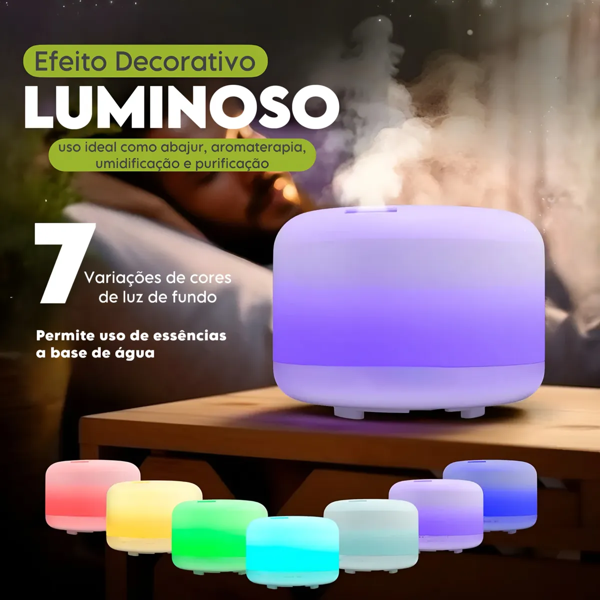 Difusor Ultrassônico de Essências
