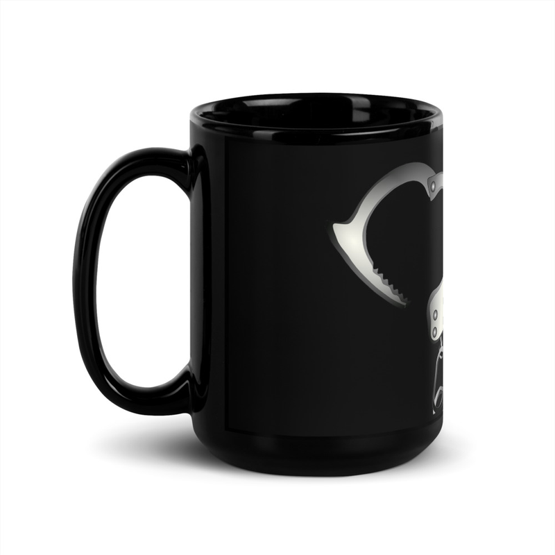 Black Glossy Mug