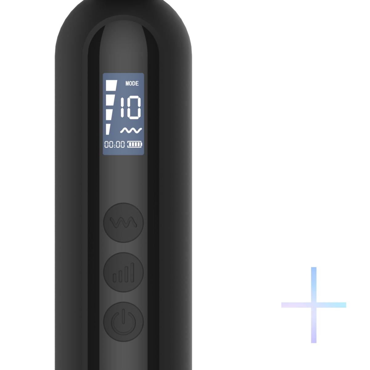 BLAQ - Digitaler Wand Vibrator - Schwarz