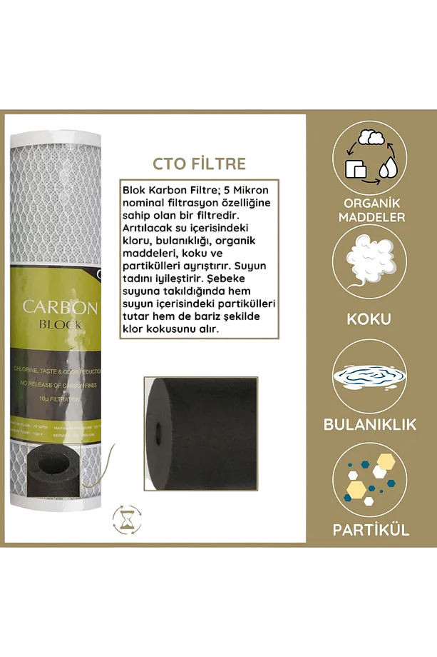 5li Filtre Seti Vontron Membranlı Çift Karbon Premıum