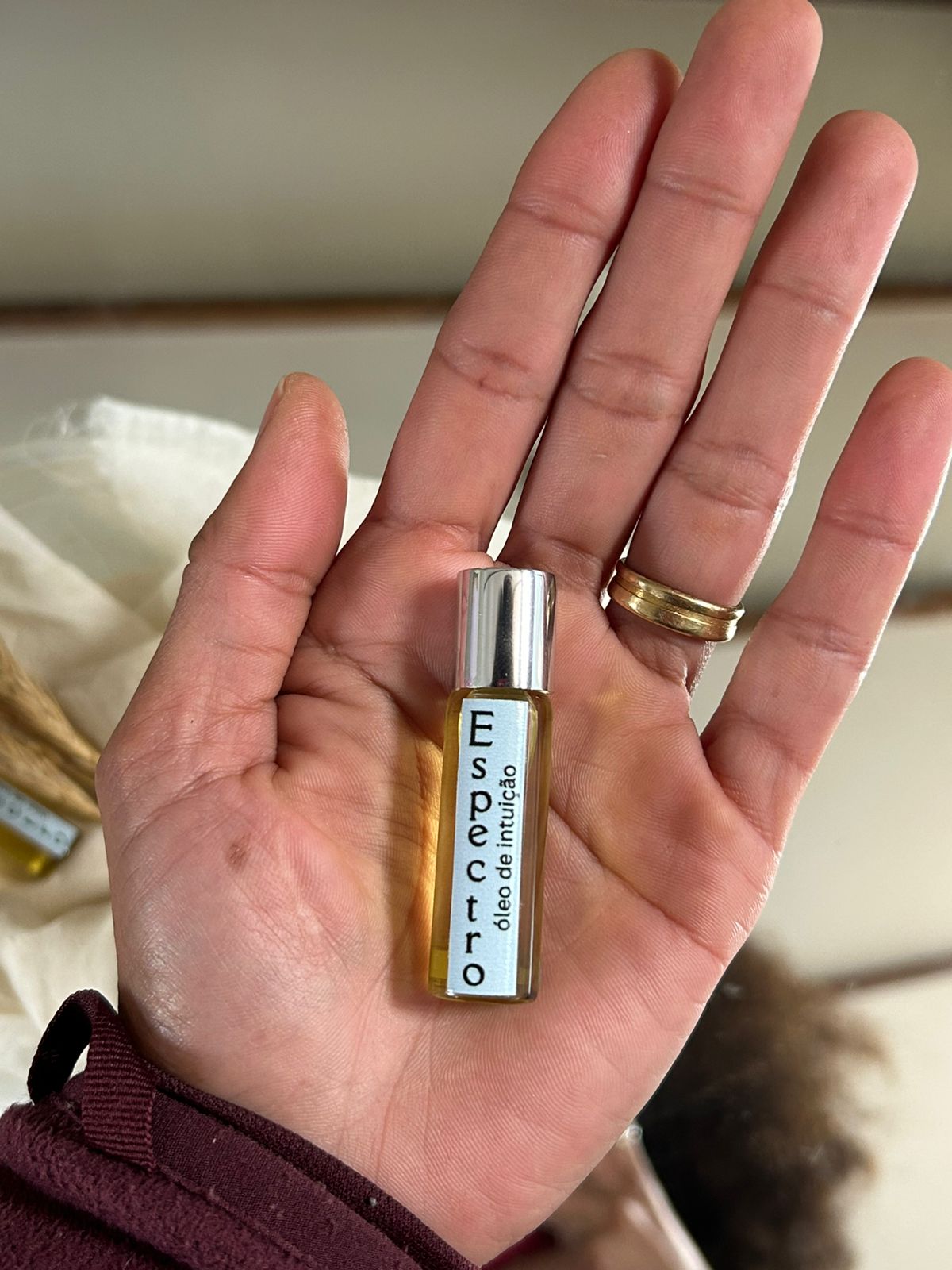 Óleo de intuição Espectro