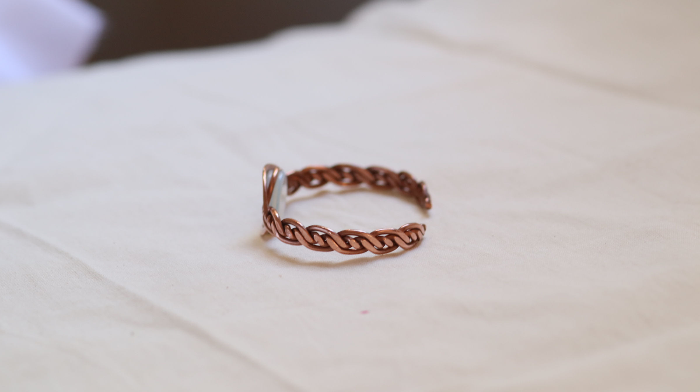 Pulseira de cobre PEDRA DA LUA