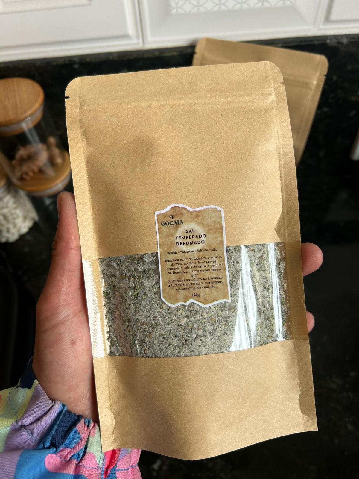 Sal temperado defumado