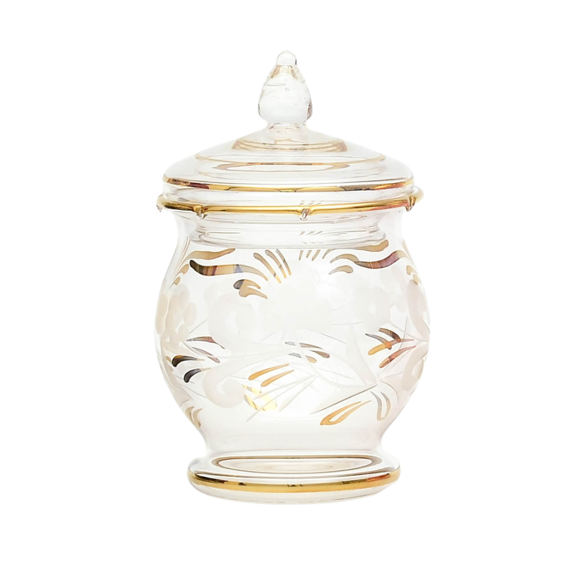 D16 - Handmade Glass Jar - Pure