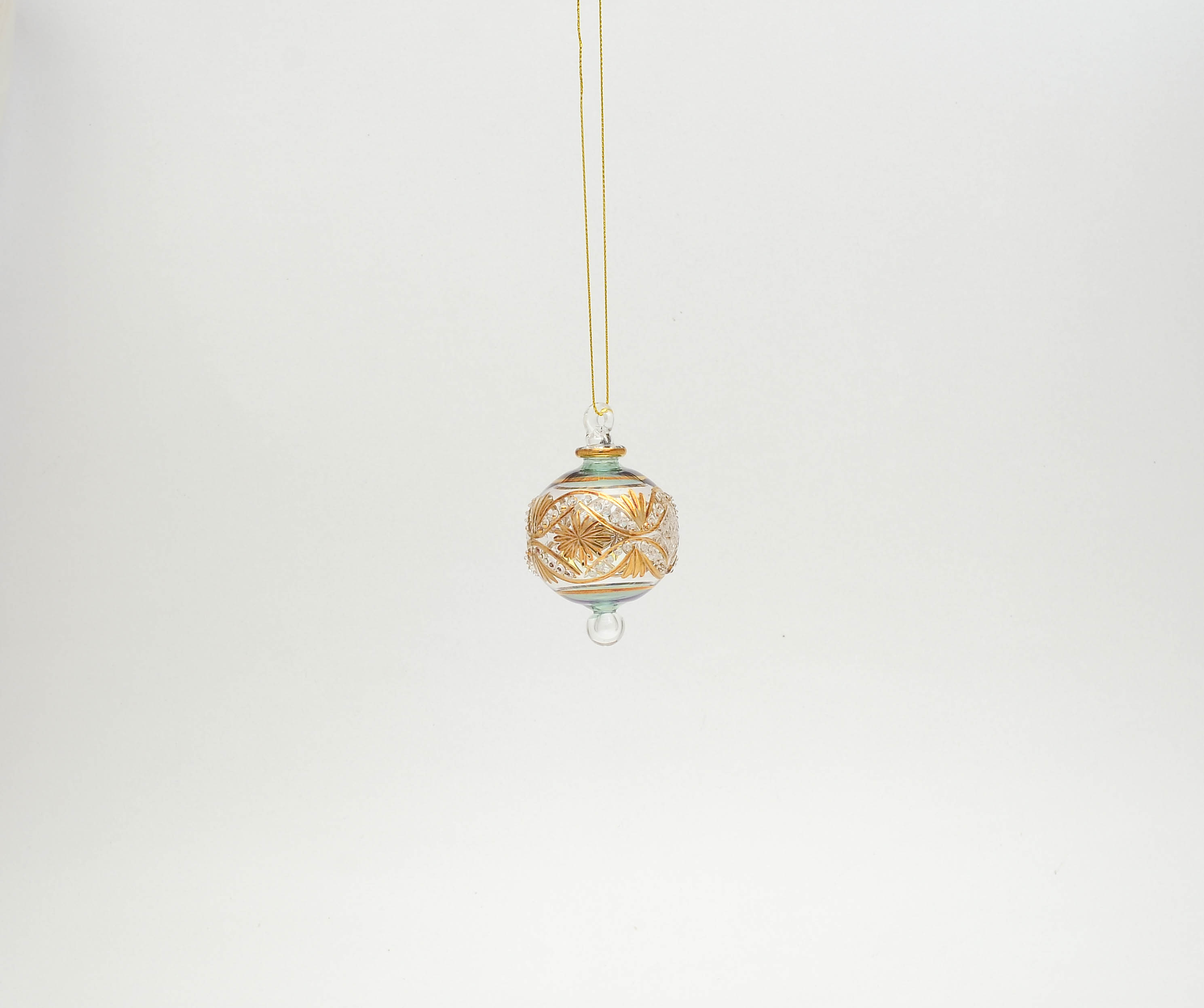 D13 - Handmade Luxurious Glass Ornaments - Set of 10