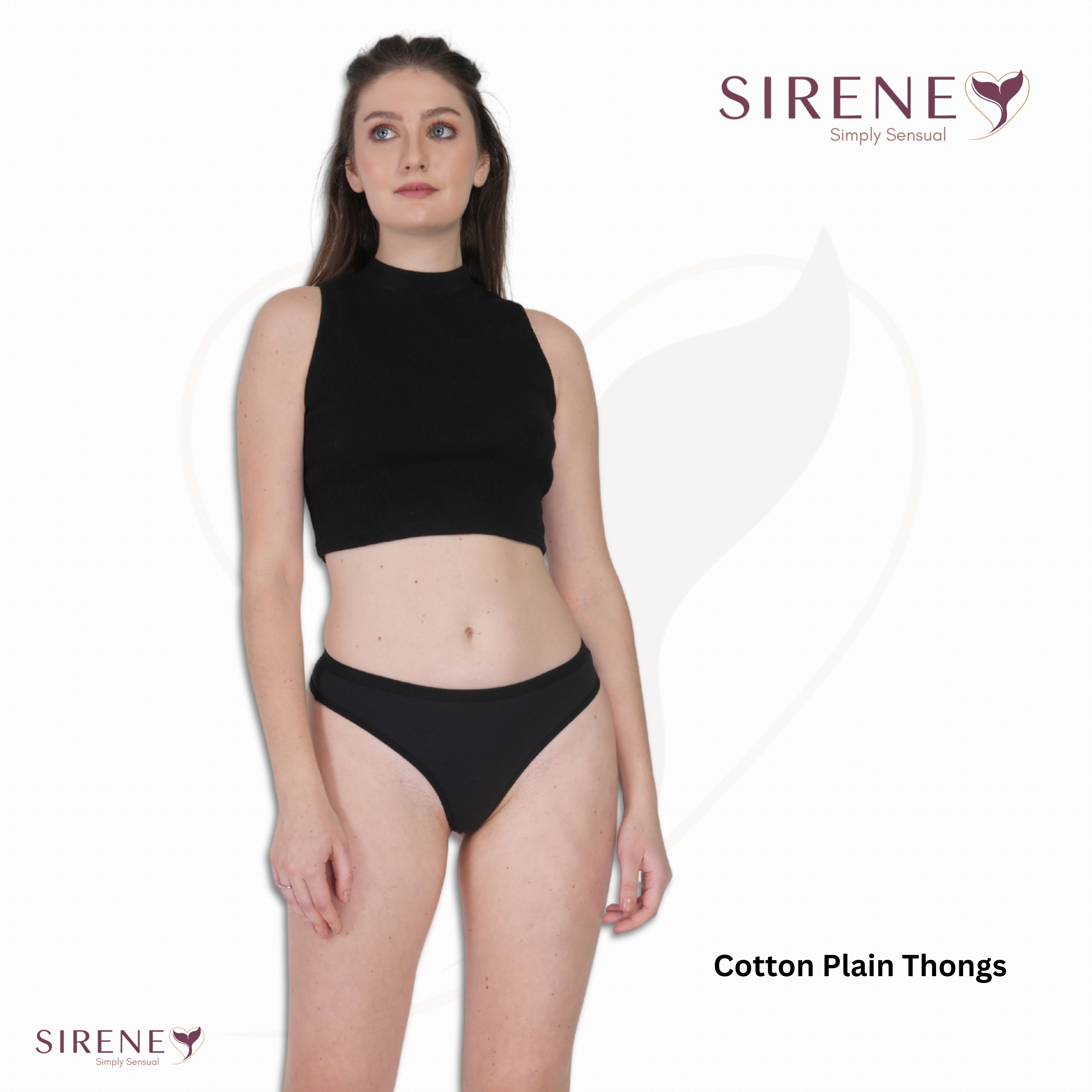 Cotton Plain Thongs