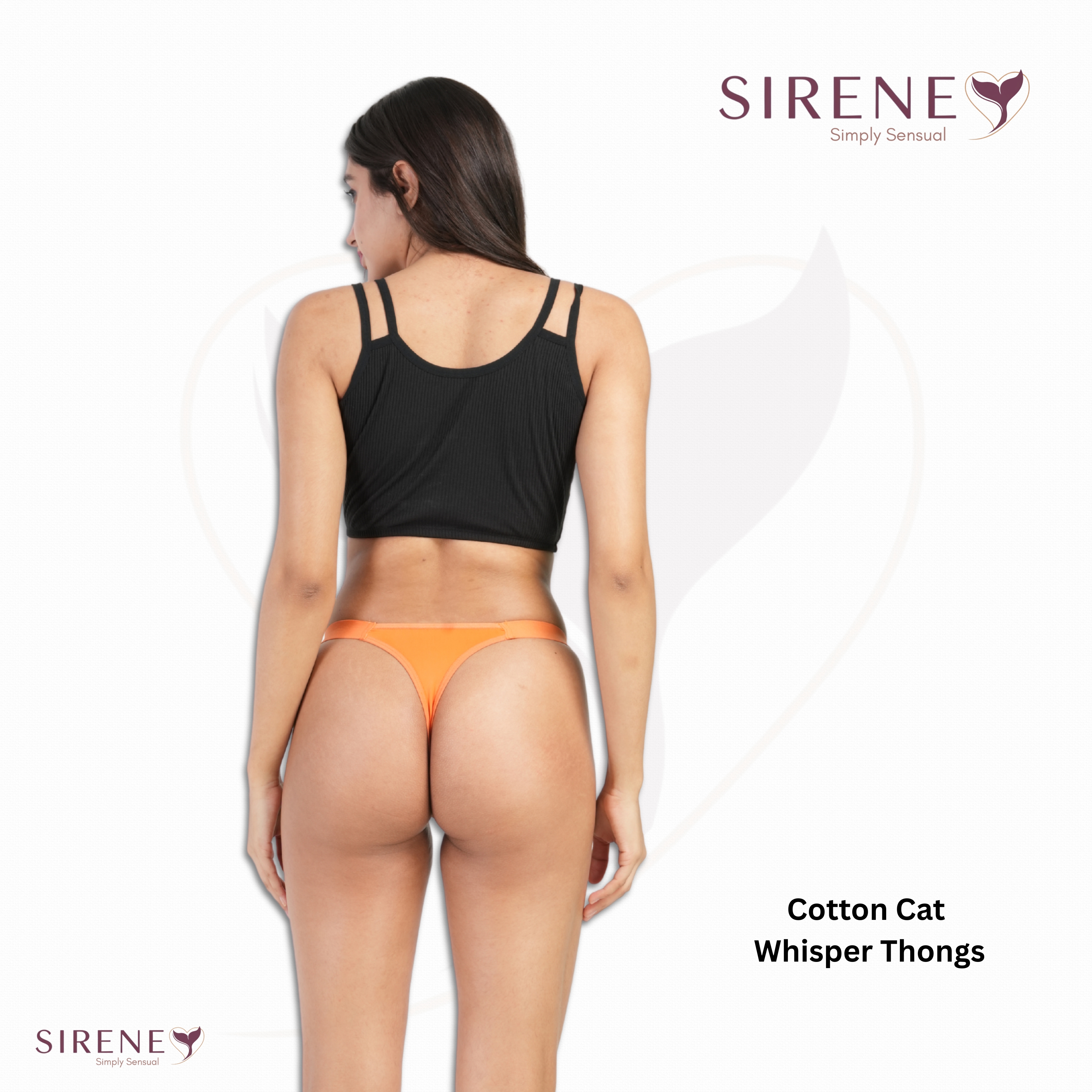 Cotton Cat Whisper Thongs