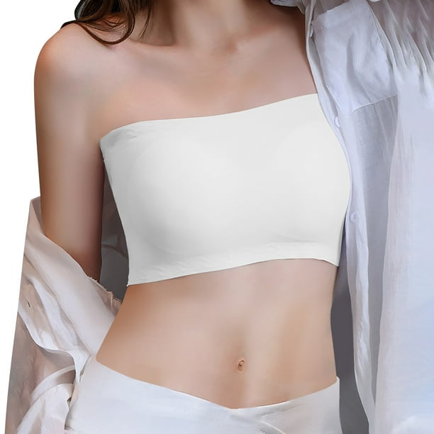 Seamless Strapless Bra Set