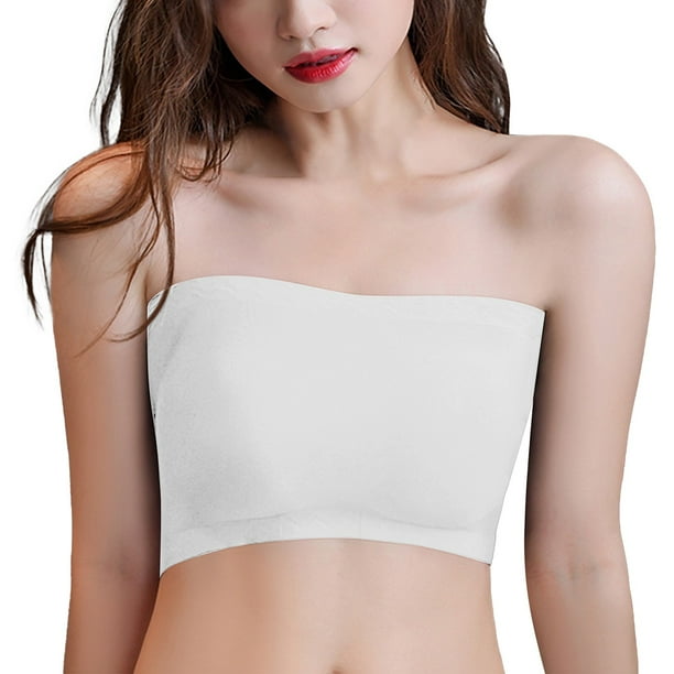 Seamless Strapless Bra Set