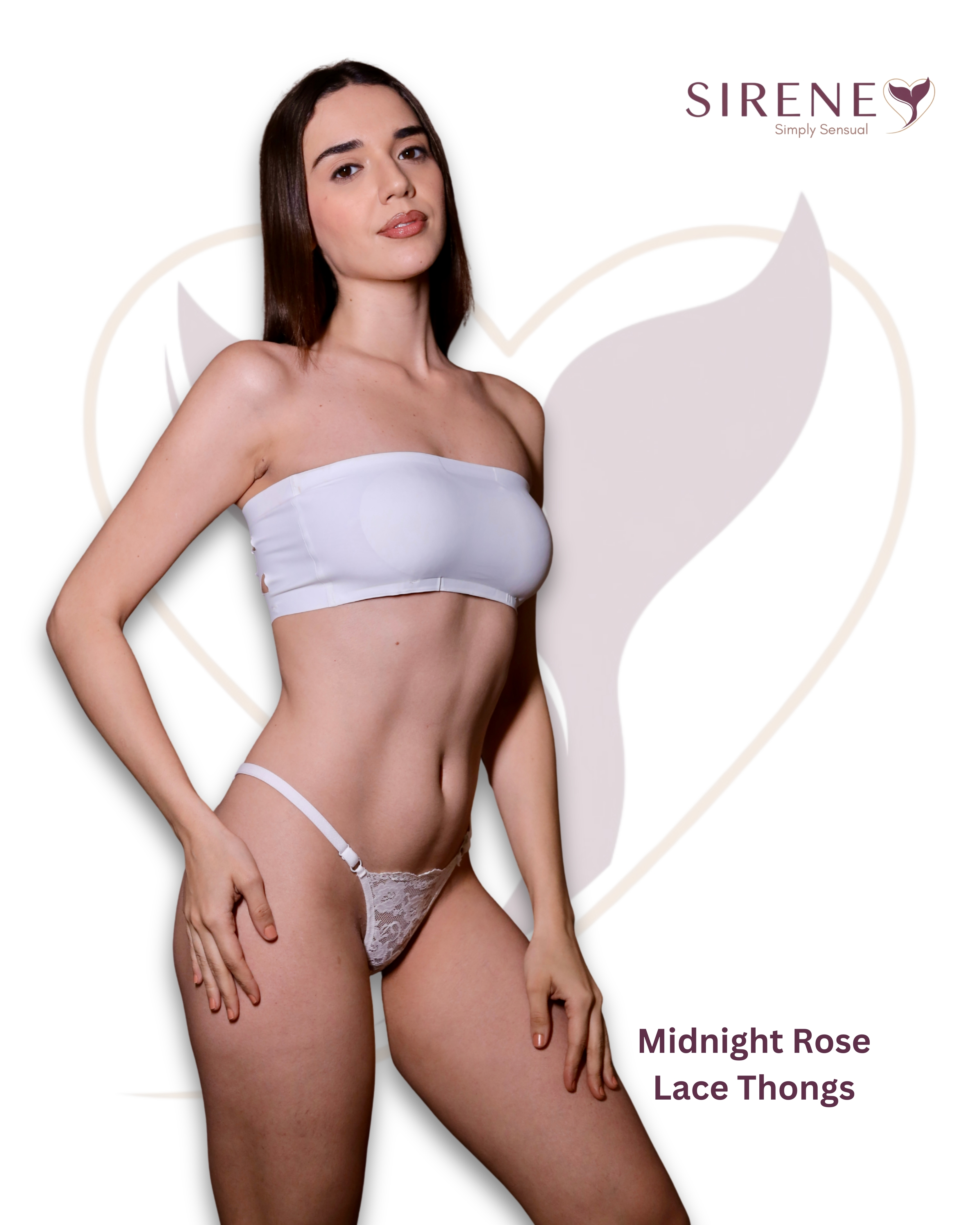 Midnight Rose Lace Thongs