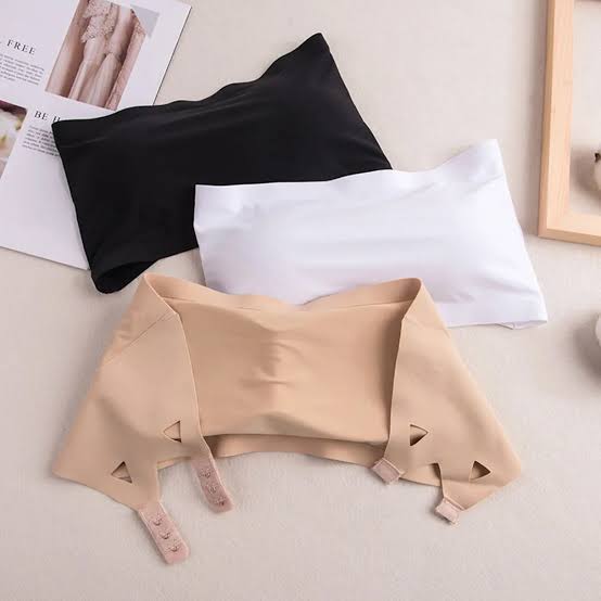 Seamless Bandeau Bra Set
